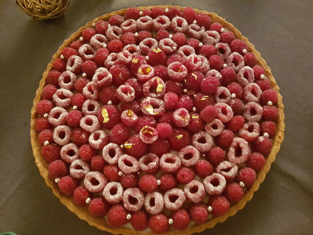 TARTE FRAMBOISES